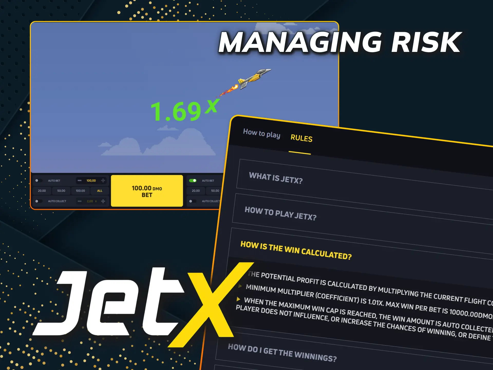Try JetX demo mode to understand the mechanics before playing.